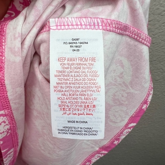 Mini Boden Printed Trim Top in Pink Floral Sz 8-9Y - Picture 5 of 5